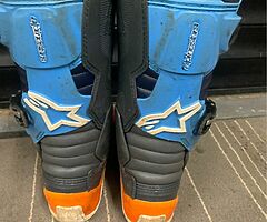 Alpinestar Youth tech 7s Motocross boots 39eu   ( uk 6)