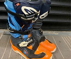 Alpinestar Youth tech 7s Motocross boots 39eu   ( uk 6) - Image 6/6