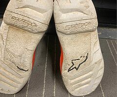Alpinestar Youth tech 7s Motocross boots 40.5eu  ( uk 7)