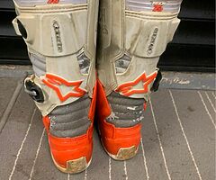 Alpinestar Youth tech 7s Motocross boots 39 eu  ( uk 6) - Image 6/6