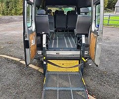 2008 FORD TRANSIT MINIBUS 2.2 TDCI HIGH ROOF PSVD JUNE 2021 £3000 - Image 4/9