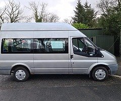 2008 FORD TRANSIT MINIBUS 2.2 TDCI HIGH ROOF PSVD JUNE 2021 £3000 - Image 6/9