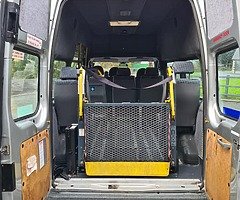 2008 FORD TRANSIT MINIBUS 2.2 TDCI HIGH ROOF PSVD JUNE 2021 £3000 - Image 7/9