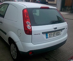 07 ford fiesta van low mileage - Image 4/4