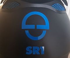 Schuberth SR1 with Fog Resistance Lens + Wind Deflector + Breath Deflector Head size 56-57 cm Size M - Image 6/10