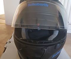 Schuberth SR1 with Fog Resistance Lens + Wind Deflector + Breath Deflector Head size 56-57 cm Size M - Image 9/10