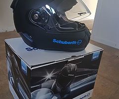 Schuberth SR1 with Fog Resistance Lens + Wind Deflector + Breath Deflector Head size 56-57 cm Size M - Image 10/10