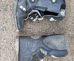 Wulf sport Mx boots size 3