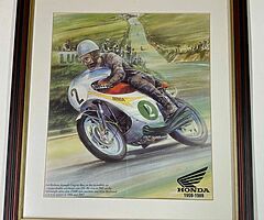 JIM REDMAN Framed Print through Creg-ny-Baa Isle of Man TT Joey Dunlop Ulster Grands Prix NW200 TT - Image 4/4