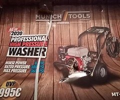 Petrol power washers