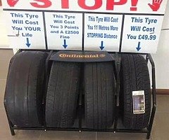 New tyres