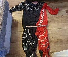 Fox Honda mx gear