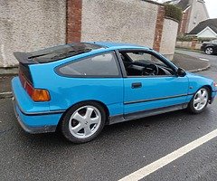 Honda crx d16a9 turbo