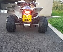 Ltz 400 fully road legal mot and tax just had full service new starter motor and new gear box rebuil