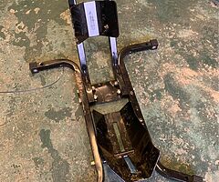 Motorbike wheel chock