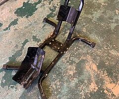 Motorbike wheel chock