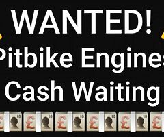 ⚠️Pitbike Engines Wanted⚠️