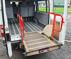 2008 FORD TRANSIT MINIBUS 2.4 TDCI HIGH ROOF LWB PSVD JAN 2021 £3000