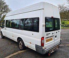 2008 FORD TRANSIT MINIBUS 2.4 TDCI HIGH ROOF LWB PSVD JAN 2021 £3000