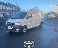 Toyota hiace van wanted