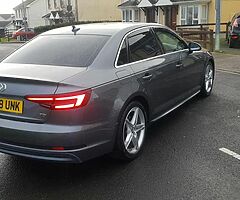 2018 Audi A4 s-line tdi Auto