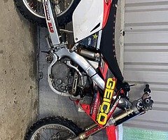 Crf 250 2008 twin pipe read add