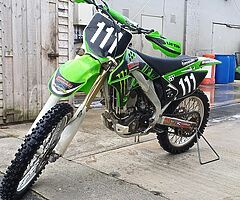 Kawasaki kx250F + Trailer
