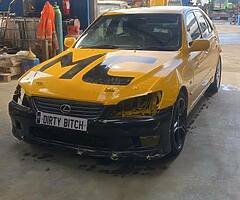 Original yellow Lexus is200 SPORT