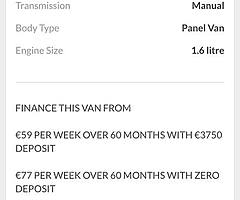 2015 Ford transit Connect Limited Finance this van from €59 P/W - Image 10/10