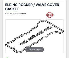 Not selling! Looking a rocker cover gasket for a bmw 2.0