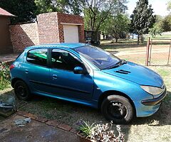 2003 Peugeot 206 1.4 Hdi, PARTS.