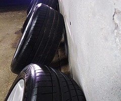X5 alloys and tyres