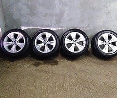 X5 alloys and tyres