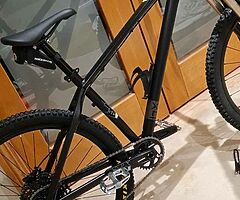 Custom hardtail mountain bike