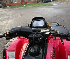 2002 Honda foreman 400  4wd trx