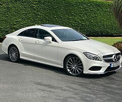 Mercedes-Benz CLS-Class 2.1 CLS 220 AMG Line Premium // Pearl White