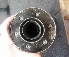 Honda CB1300 stock exhaust can