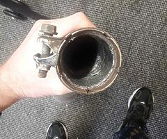 Honda CB1300 stock exhaust can