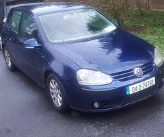 Volkswagen golf 1,6 petrol parts only - Image 1/5
