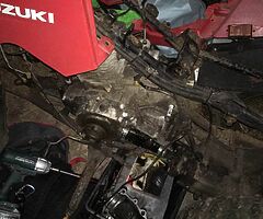 Suzuki dual range 230cc farm quad
