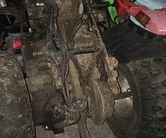 Suzuki dual range 230cc farm quad