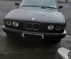 E34 BMW 535i manual, tax and test, vintage tax + insurance. #cheap rwd alternative to is200