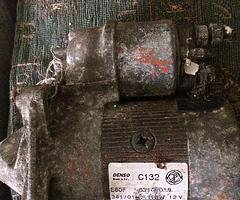 fiat punto starter motor