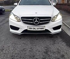 Mercedes benz e220 amg line full top spec