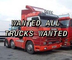 TRUCKS IN ANY CONDITION