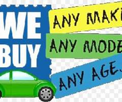 We buy all cars cash on collection