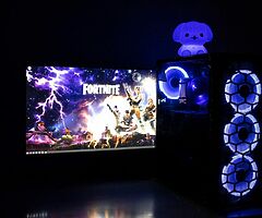 Gaming PC & Monitor - i5, GTX 1060 6GB Nvidia, 16GB RAM, 240GB SSD, 1TB HDD