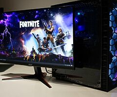 Gaming PC & Monitor - i5, GTX 1060 6GB Nvidia, 16GB RAM, 240GB SSD, 1TB HDD - Image 7/9