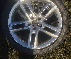 Audi Sline Alloys 18inch *Brand New Tyres* - Image 4/4