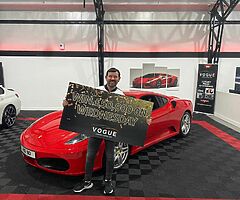 Win this Ferrari F430 or £50,000 Cash